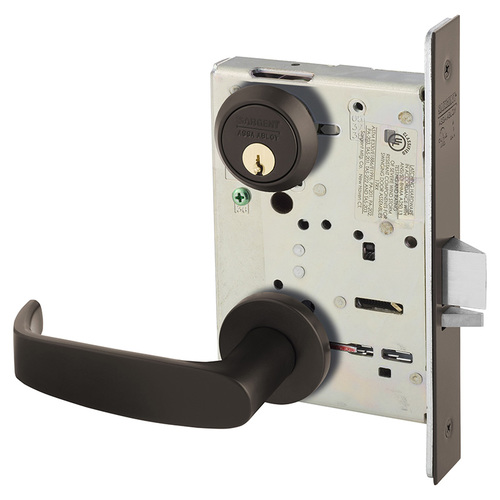 Manufacturing Mortise Lock Dark Oxidized Bronze