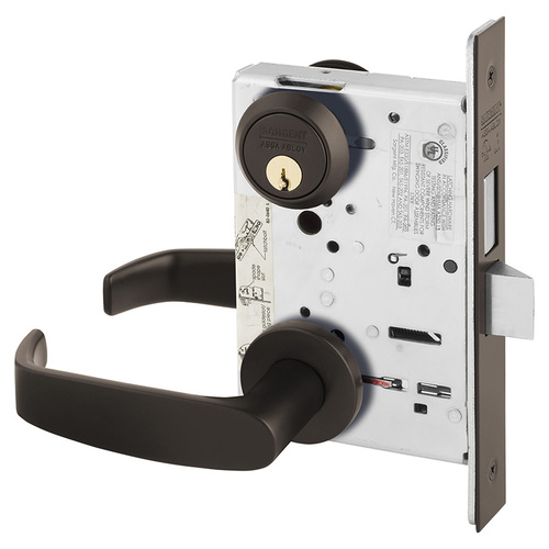 Manufacturing Mortise Lock Dark Oxidized Bronze