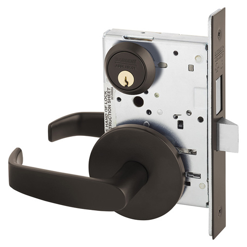 Manufacturing Mortise Lock Dark Oxidized Bronze