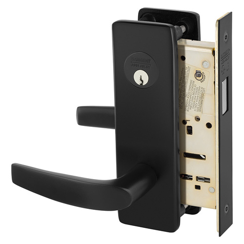 Manufacturing Mortise Lock Black Suede Powder Coat