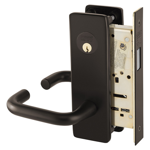 Manufacturing Mortise Lock Dark Oxidized Bronze