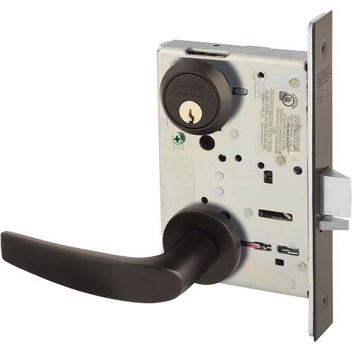 Manufacturing Mortise Lock Dark Oxidized Bronze