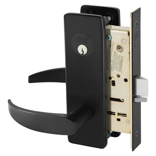 Manufacturing Mortise Lock Black Suede Powder Coat