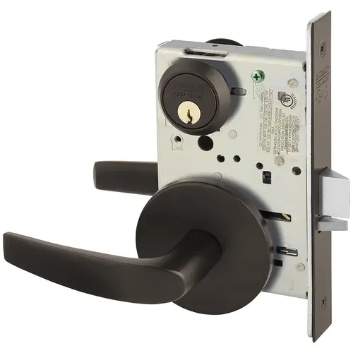 Manufacturing Mortise Lock Dark Oxidized Bronze