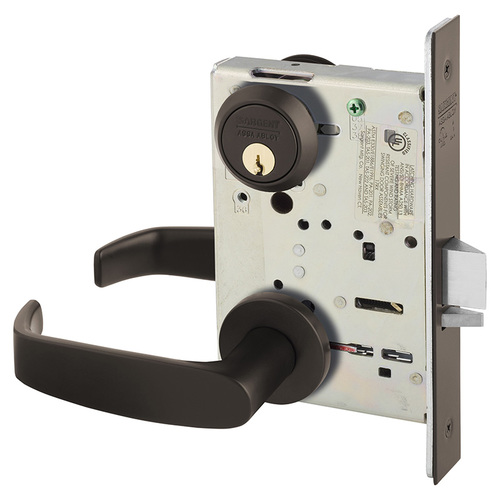 Manufacturing Mortise Lock Dark Oxidized Bronze