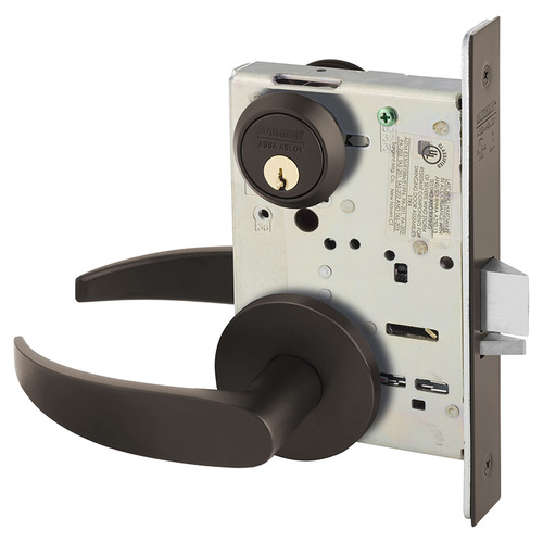 Manufacturing Mortise Lock Dark Oxidized Bronze