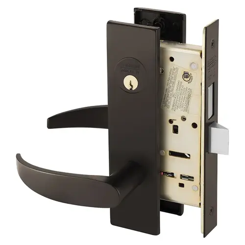 Manufacturing Mortise Lock Dark Oxidized Bronze