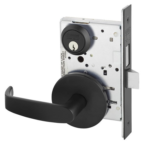 Manufacturing Mortise Lock Black Suede Powder Coat