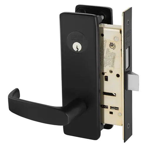 Manufacturing Mortise Lock Black Suede Powder Coat