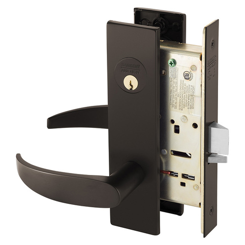 Manufacturing Mortise Lock Dark Oxidized Bronze