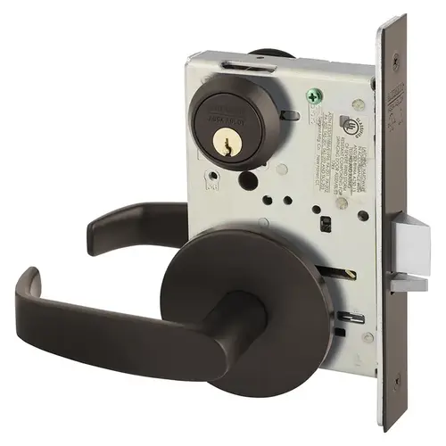 Manufacturing Mortise Lock Dark Oxidized Bronze