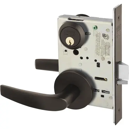 Manufacturing Mortise Lock Dark Oxidized Bronze