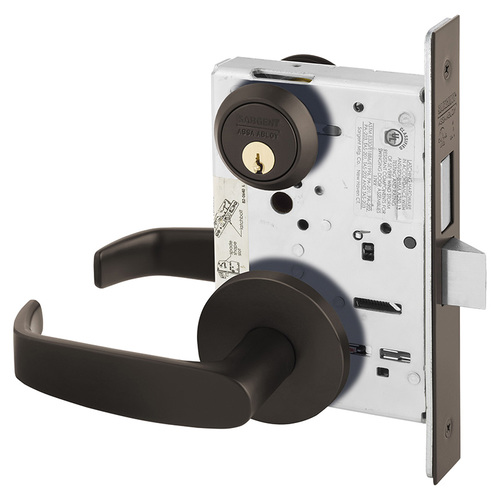 Manufacturing Mortise Lock Dark Oxidized Bronze