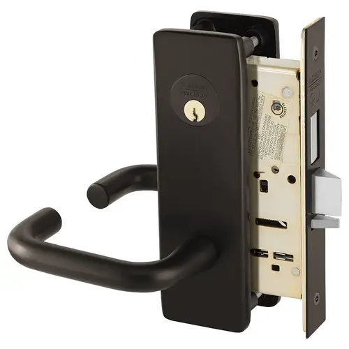 Manufacturing Mortise Lock Dark Oxidized Bronze