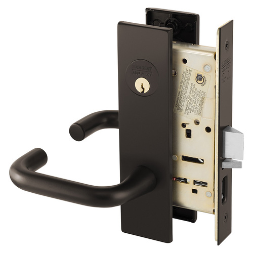 Manufacturing Mortise Lock Dark Oxidized Bronze