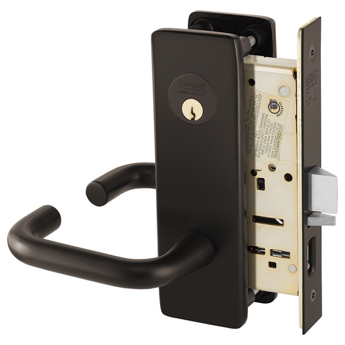 Manufacturing Mortise Lock Dark Oxidized Bronze