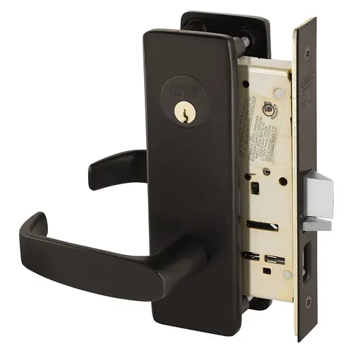 Manufacturing Mortise Lock Dark Oxidized Bronze