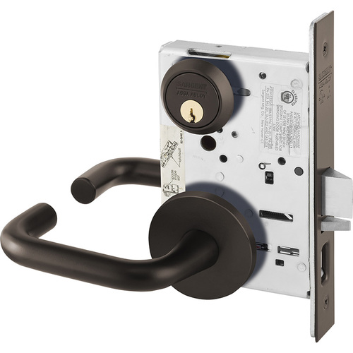 Manufacturing Mortise Lock Dark Oxidized Bronze