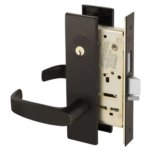 Manufacturing Mortise Lock Dark Oxidized Bronze