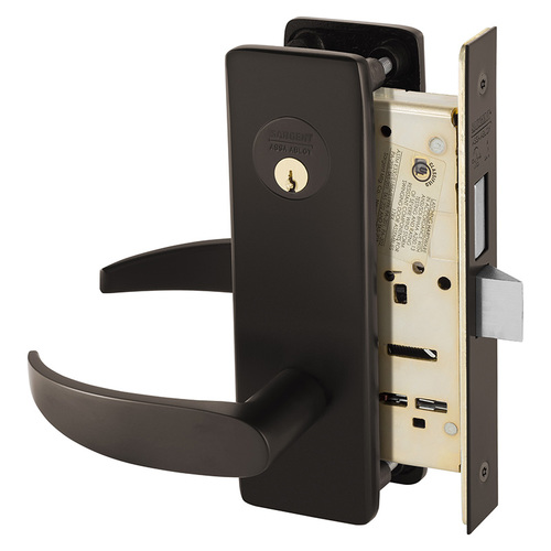 Manufacturing Mortise Lock Dark Oxidized Bronze