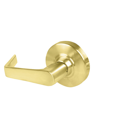 ALX Series Grade 2 Double Dummy Saturn Lever Trim Satin Brass Finish