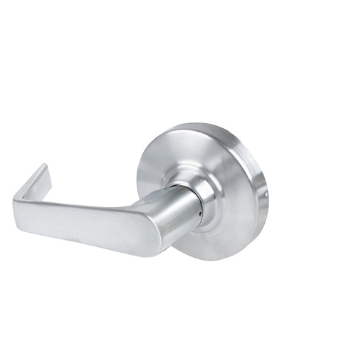 ALX Series Grade 2 Single Dummy Saturn Lever Trim Antimicrobial Satin Chrome Finish