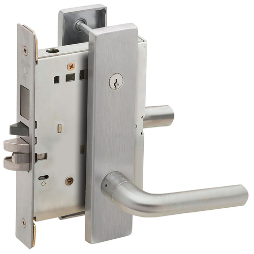 Lock Mortise Lock Satin Stainless Steel