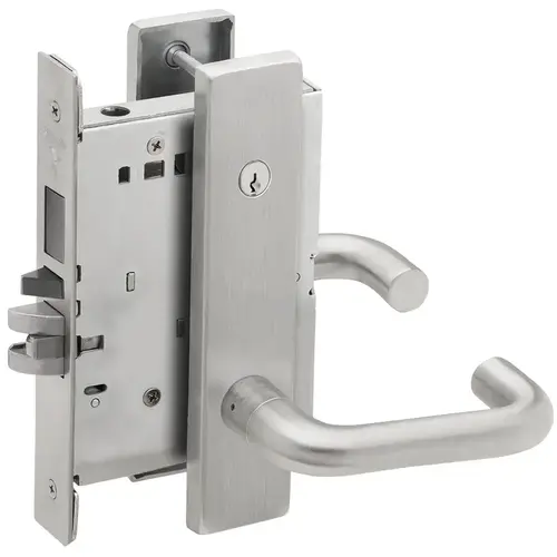 Lock Mortise Lock Satin Stainless Steel