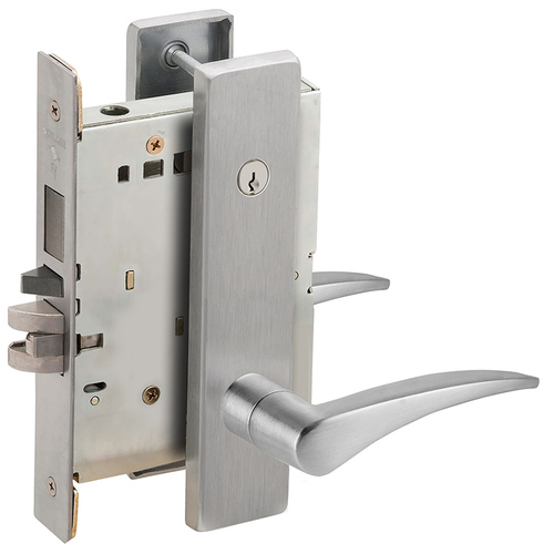 Lock Mortise Lock Satin Stainless Steel