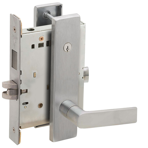 Lock Mortise Lock Satin Stainless Steel