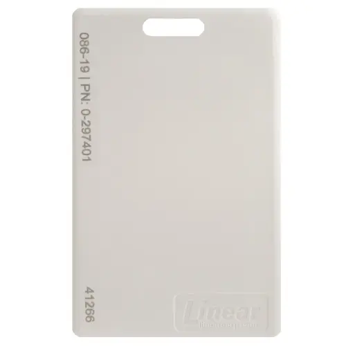 Weigand 125 KHz Genuine HID-Brand Proximity Cards, Standard 26-Bit Format, Pre-Punched in Portrait Orientation, Sold in lots of 25