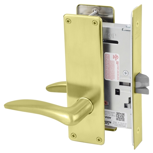 Mortise Lock Satin Brass