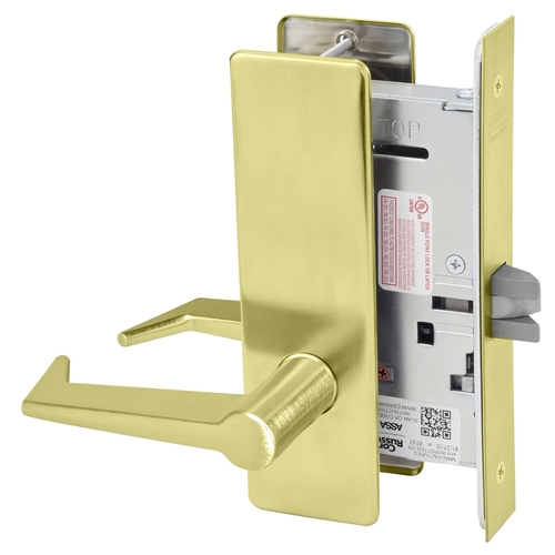 Mortise Lock Satin Brass