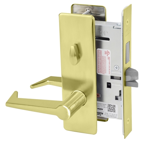 Mortise Lock Satin Brass