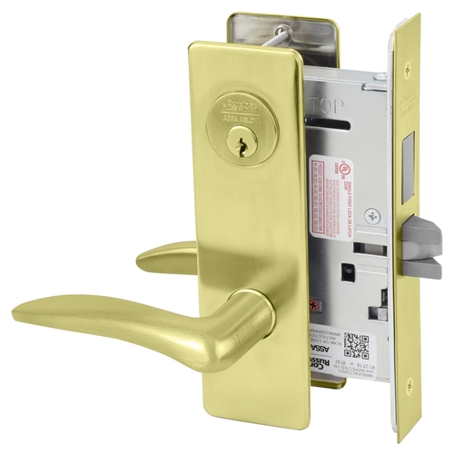 Mortise Lock Satin Brass