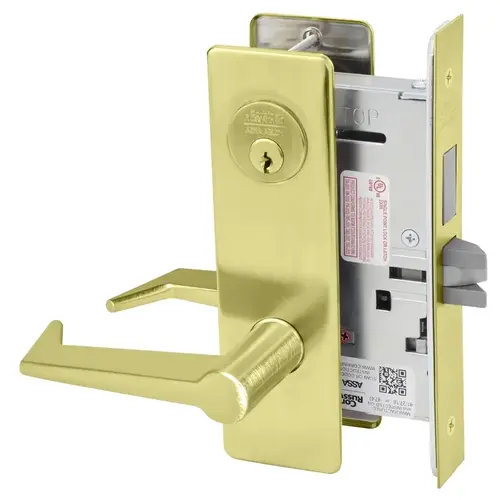 Mortise Lock Satin Brass