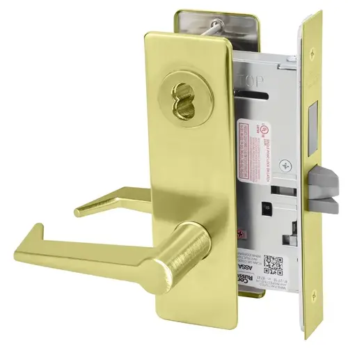 Mortise Lock Satin Brass