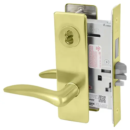 Mortise Lock Satin Brass