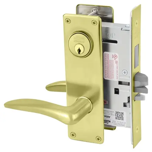 Mortise Lock Satin Brass