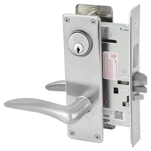 Mortise Lock Satin Chrome