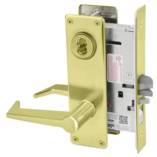 Mortise Lock Satin Brass