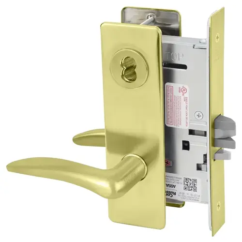 Mortise Lock Satin Brass