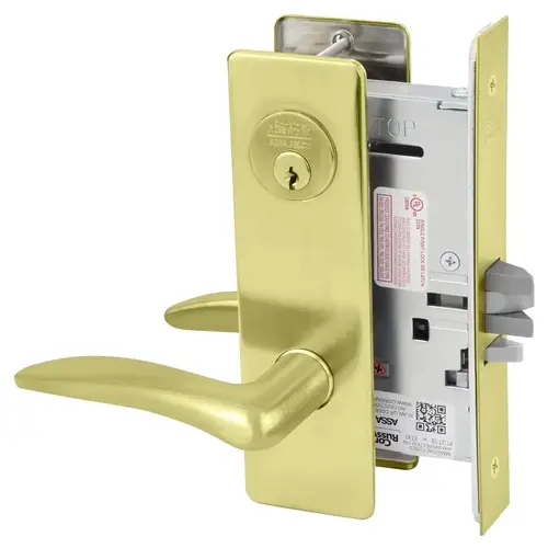 Mortise Lock Satin Brass