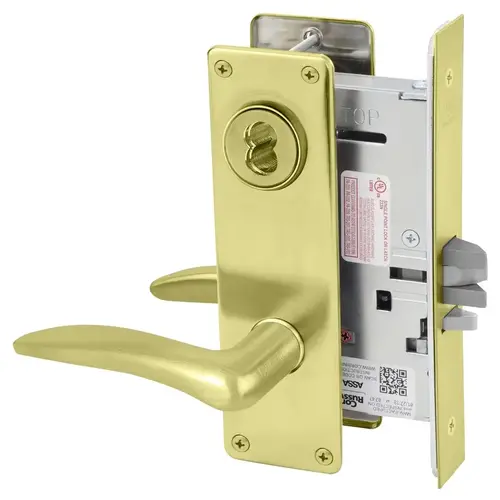 Mortise Lock Satin Brass