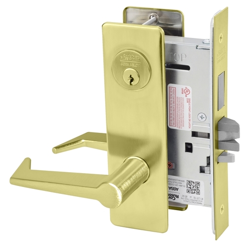 Mortise Lock Satin Brass