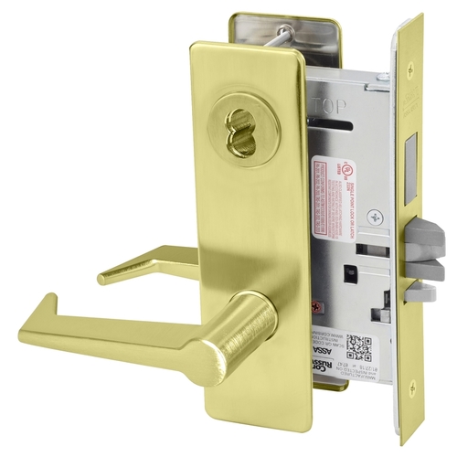 Mortise Lock Satin Brass