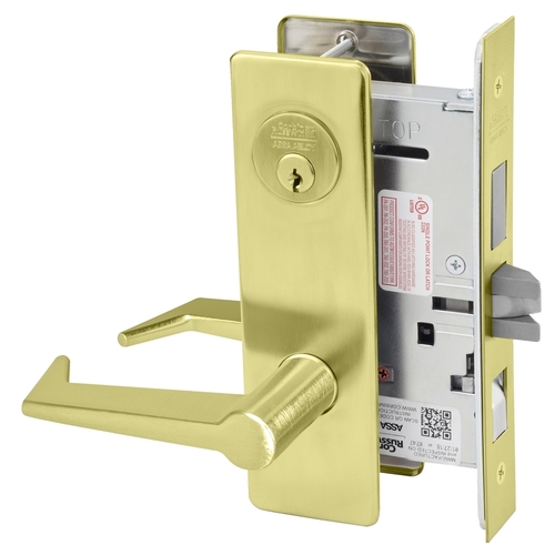 Mortise Lock Satin Brass