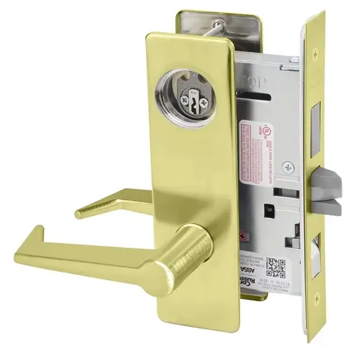 Mortise Lock Satin Brass