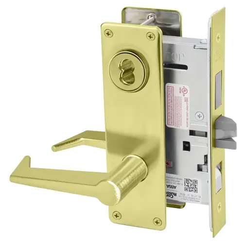 Mortise Lock Satin Brass