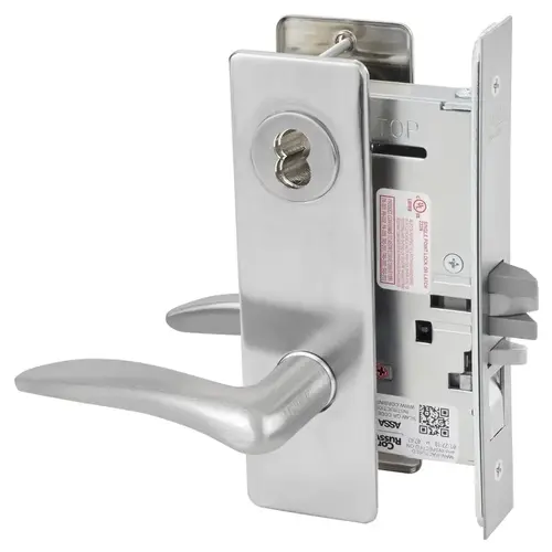 Mortise Lock Satin Chrome